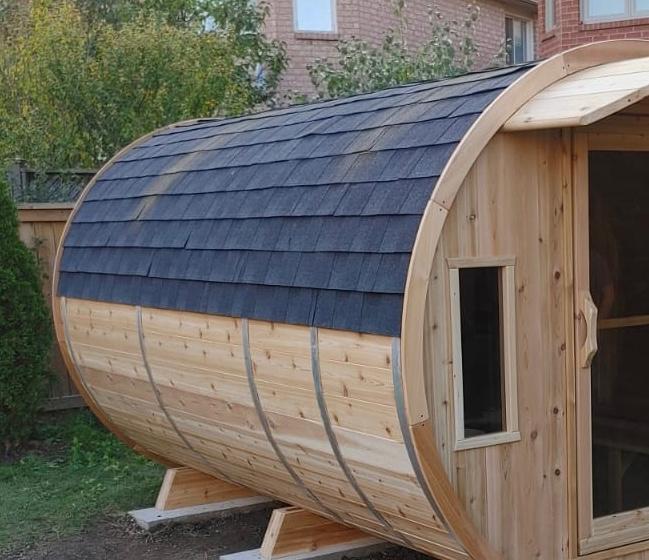 Barrel Sauna Model 7600 | Moonlight Sauna